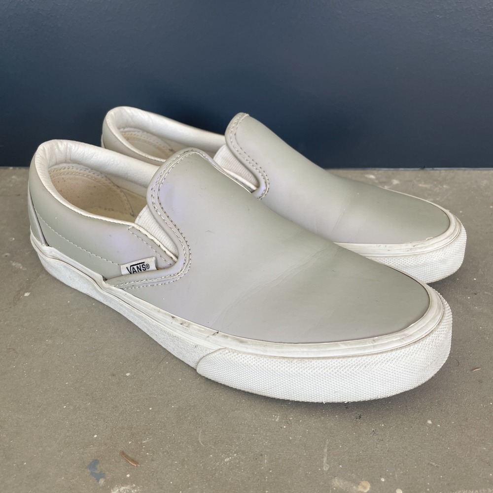 Vans Shoes Pearl Purple Iridescent Unisex W8.5 M7 Sneakers Classic Color Change - Picture 3 of 14